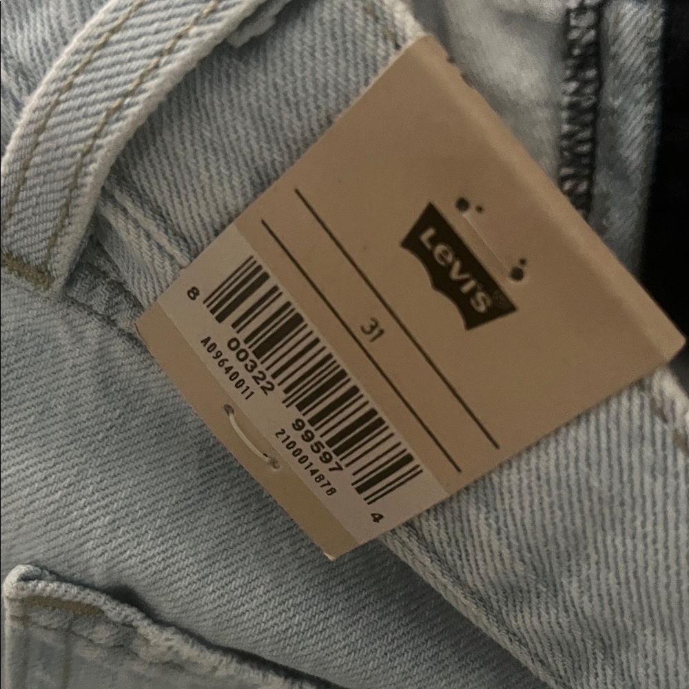 Levi's (31) Low Pro Profil Bas Mid Rise Straight distressed - Picture 6 of 13